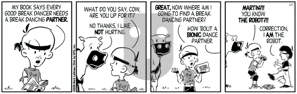 Cow and Boy Classics on Sunday June 4, 2006 Comic Strip