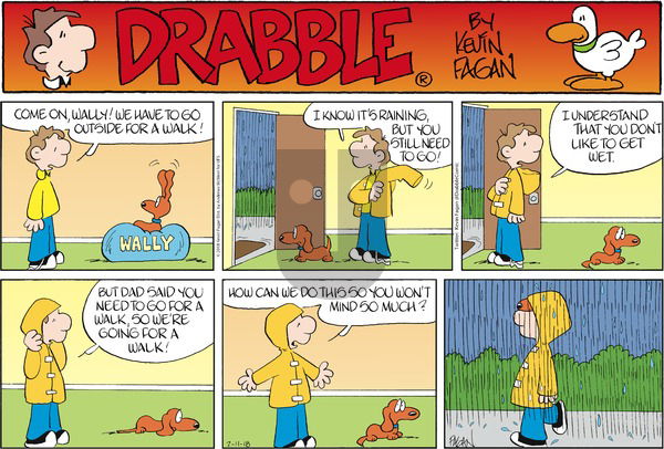 Drabble on Sunday February 11, 2018 Comic Strip