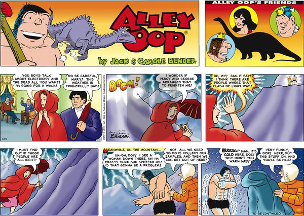 Alley Oop on Sunday September 23, 2018 Comic Strip
