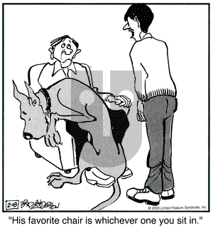 Marmaduke on Tuesday February 18, 2003 Comic Strip