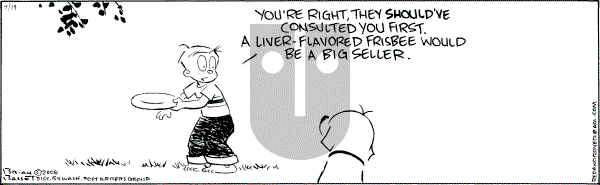 Red and Rover on Saturday July 19, 2008 Comic Strip