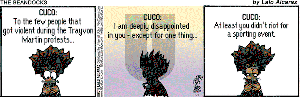 La Cucaracha on Friday August 2, 2013 Comic Strip