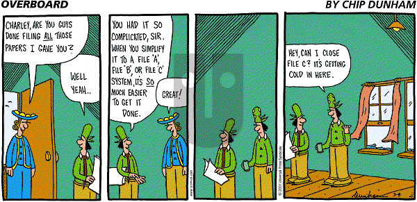 Overboard - Sunday March 4, 2001 Comic Strip