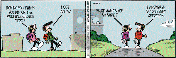 Grand Avenue on Tuesday May 24, 2016 Comic Strip