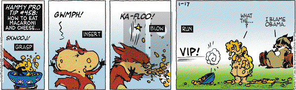 Over the Hedge on Saturday January 17, 2015 Comic Strip