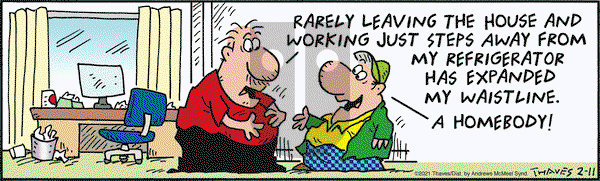 Frank and Ernest on Thursday February 11, 2021 Comic Strip