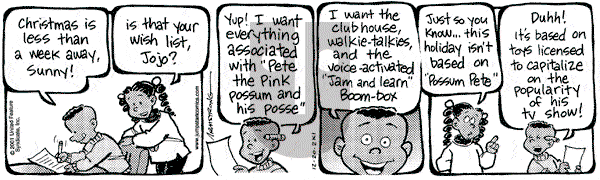 JumpStart on Thursday December 20, 2001 Comic Strip