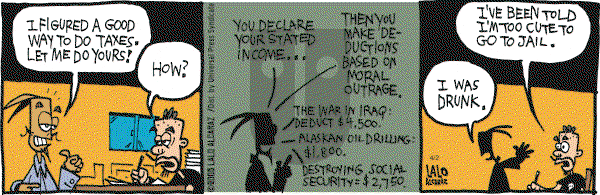 La Cucaracha on Saturday May 28, 2005 Comic Strip