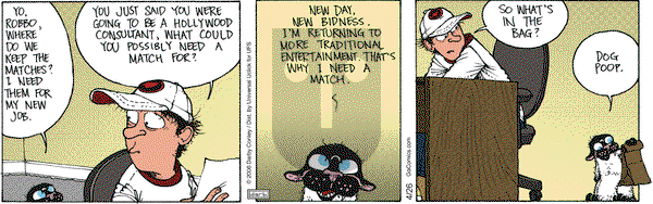Get Fuzzy on Saturday April 26, 2014 Comic Strip