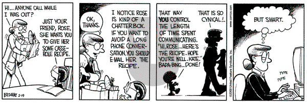 Grand Avenue on Saturday February 19, 2000 Comic Strip