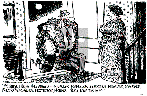 Pat Oliphant on Tuesday July 2, 1985 Comic Strip
