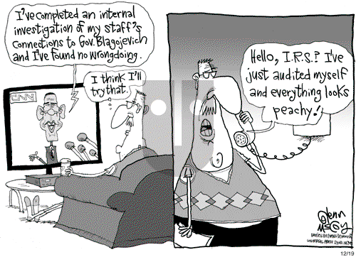 Glenn McCoy on Friday December 19, 2008 Comic Strip
