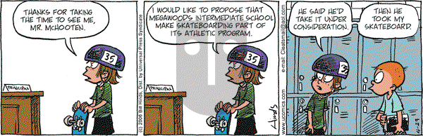 Cleats on Saturday May 13, 2006 Comic Strip