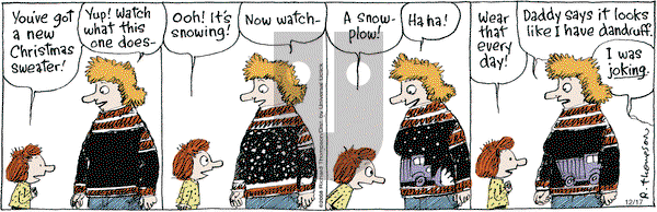 Cul de Sac on Tuesday December 17, 2013 Comic Strip