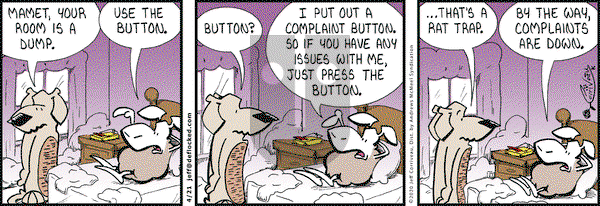 DeFlocked on Tuesday April 21, 2020 Comic Strip