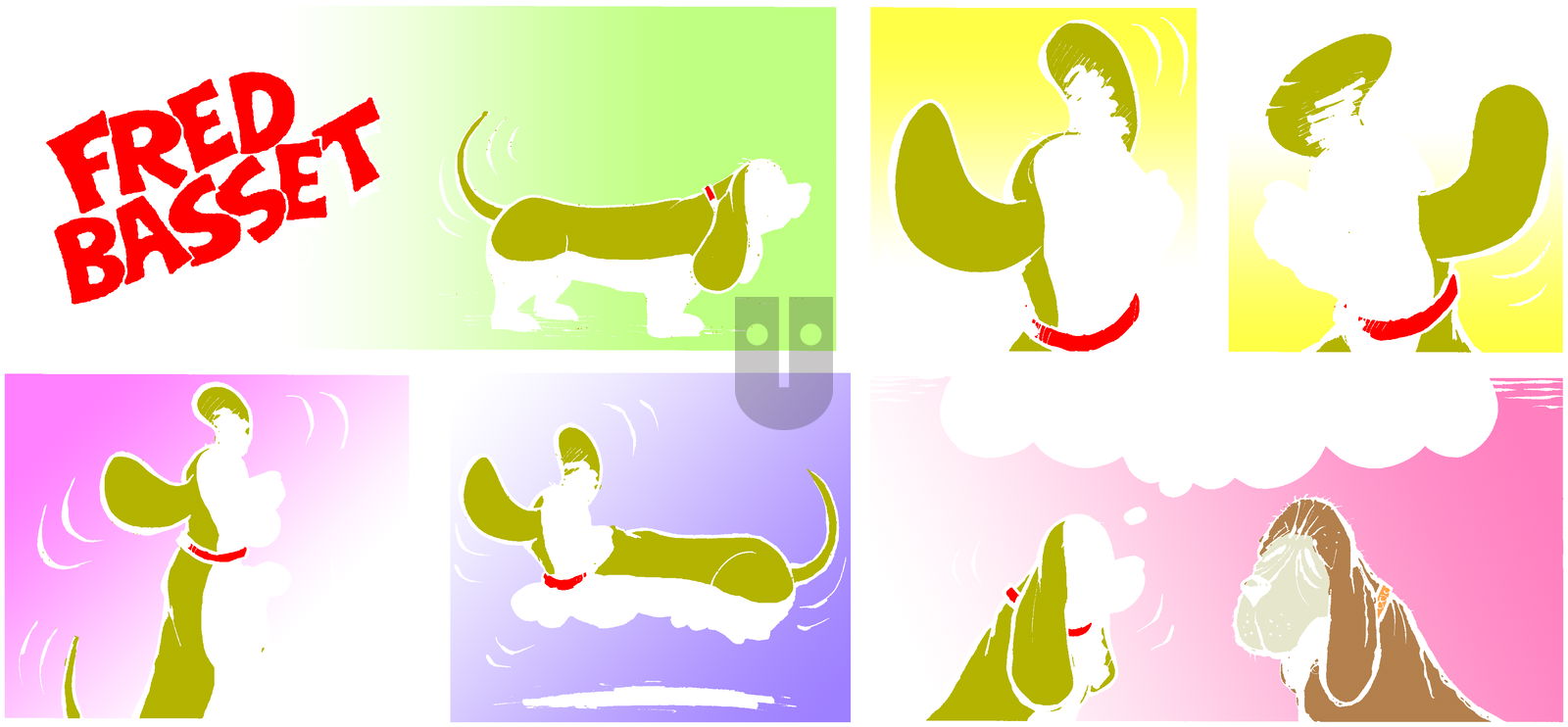 Fred Basset on Sunday June 29, 2014 Comic Strip