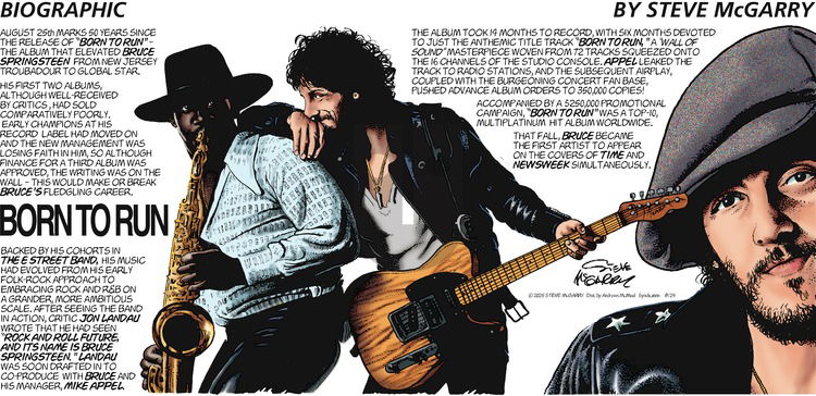 Biographic on Sunday August 24, 2025 Comic Strip