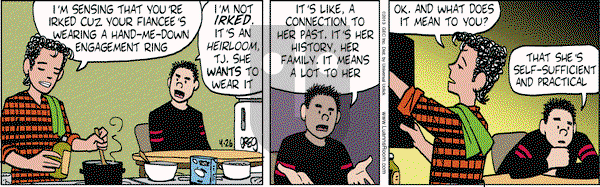 Luann on Friday April 26, 2013 Comic Strip