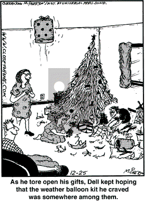 Close to Home on Thursday December 25, 2008 Comic Strip