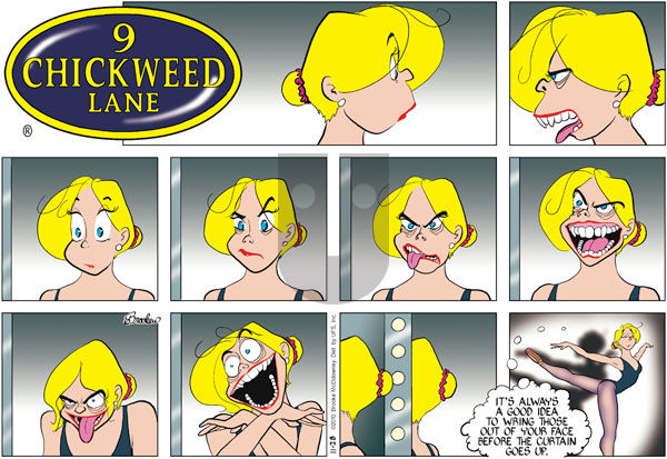 9 Chickweed Lane on Sunday November 28, 2010 Comic Strip
