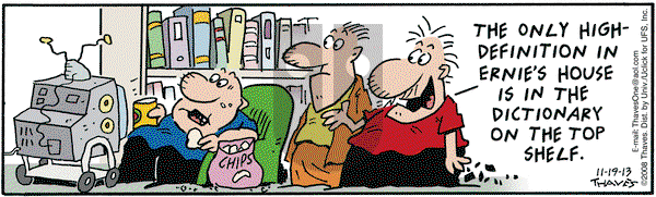 Frank and Ernest on Tuesday November 19, 2013 Comic Strip