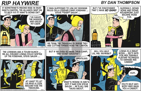 Rip Haywire on Sunday May 10, 2020 Comic Strip