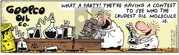 Frank and Ernest on Wednesday April 20, 2005 Comic Strip