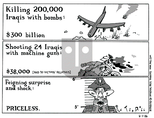 Ted Rall on Thursday June 1, 2006 Comic Strip