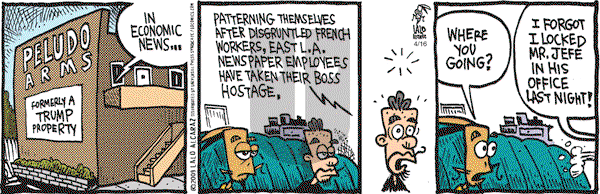 La Cucaracha on Thursday April 16, 2009 Comic Strip