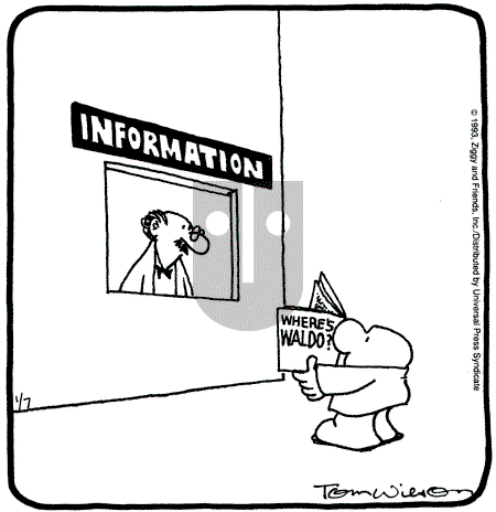 Ziggy - Thursday January 7, 1993 Comic Strip