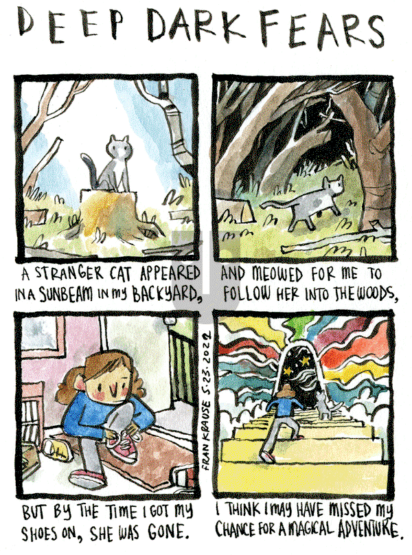 Deep Dark Fears - Monday September 26, 2022 Comic Strip