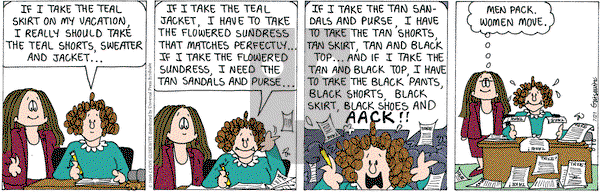 Cathy Classics on Wednesday July 21, 2004 Comic Strip