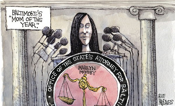 Matt Davies on Sunday May 3, 2015 Comic Strip