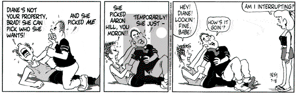 Luann on Saturday July 18, 1998 Comic Strip