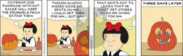 Nancy on Monday October 5, 2020 Comic Strip