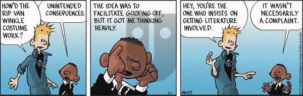 Frazz on Wednesday November 1, 2017 Comic Strip