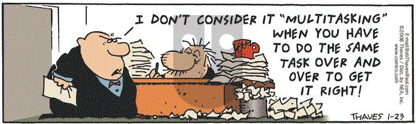 Frank and Ernest on Monday January 23, 2006 Comic Strip