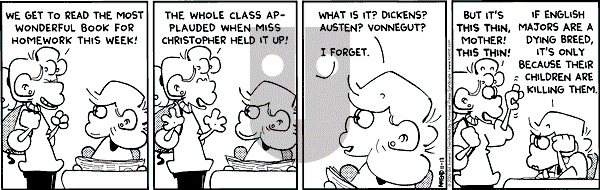 FoxTrot on Monday November 13, 2000 Comic Strip