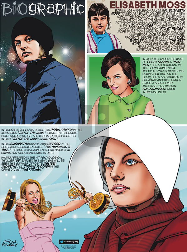 Biographic on Sunday July 28, 2019 Comic Strip