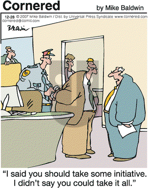 Cornered on Friday December 28, 2007 Comic Strip