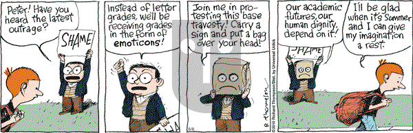 Cul de Sac - Tuesday June 8, 2010 Comic Strip