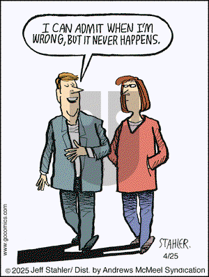 Moderately Confused on Friday April 25, 2025 Comic Strip