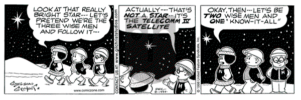 Nancy on Tuesday December 8, 1998 Comic Strip