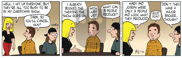 Luann on Wednesday November 14, 2007 Comic Strip