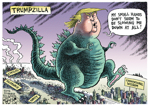 Rob Rogers on Thursday March 17, 2016 Comic Strip