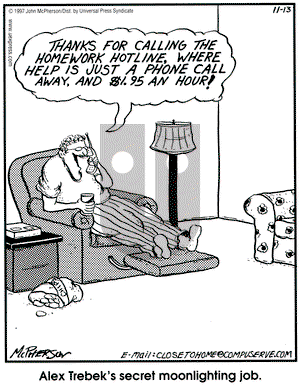 Close to Home on Thursday November 13, 1997 Comic Strip
