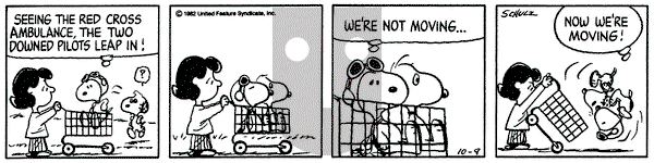 Peanuts on Saturday October 9, 1982 Comic Strip