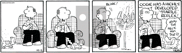 Drabble on Tuesday October 2, 2001 Comic Strip