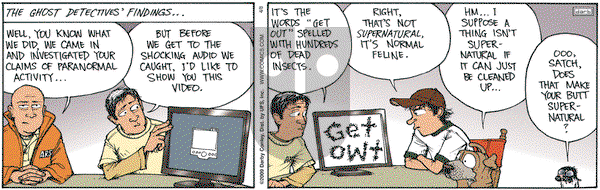 Get Fuzzy on Wednesday April 8, 2009 Comic Strip