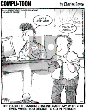 Compu-toon on Saturday October 18, 2014 Comic Strip